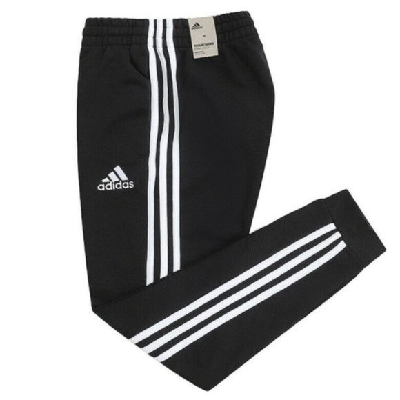 Boys Adidas French Terry Joggers Black - Picture 3 of 7